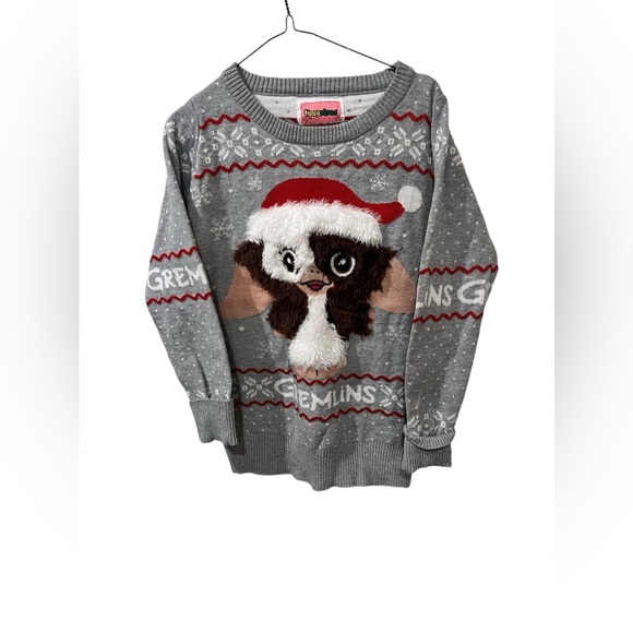 Tipsy elves size xs WOMEN'S GREMLINS UGLY CHRISTMAS SWEATER gizmo - Picture 1 of 6